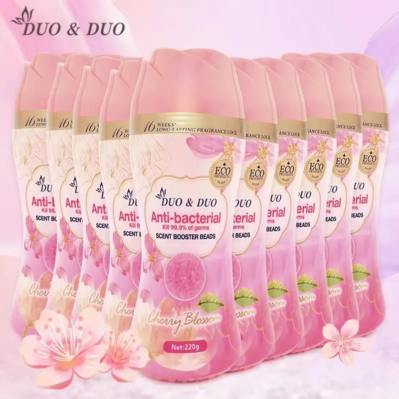 DUODUO 10 bottles of Scent Booster Beads Cherry Blossoms - 220g