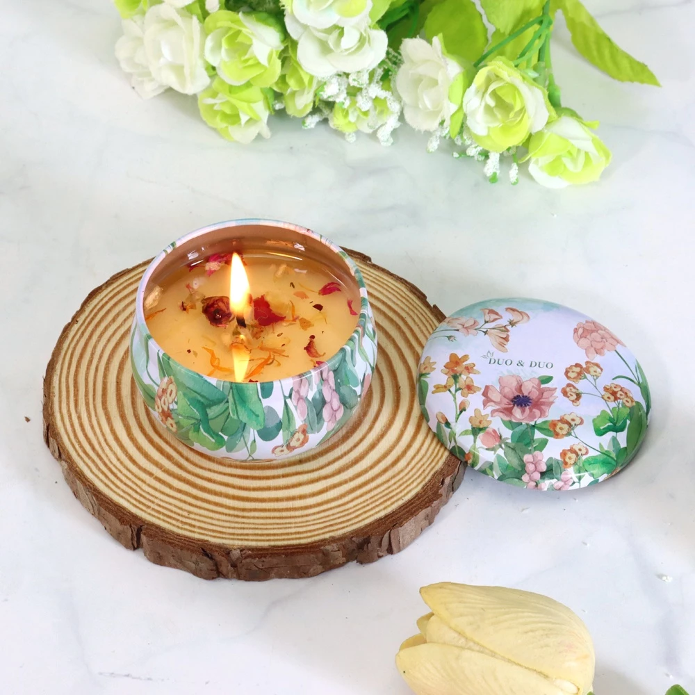 DuoDuo Scented candle air purification, Good for different Parties - Lasting 12 hours